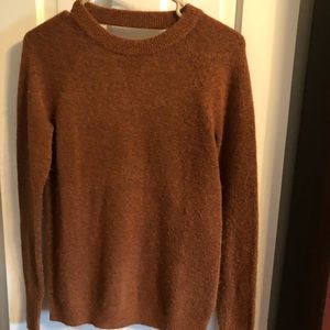 Rust color sweater